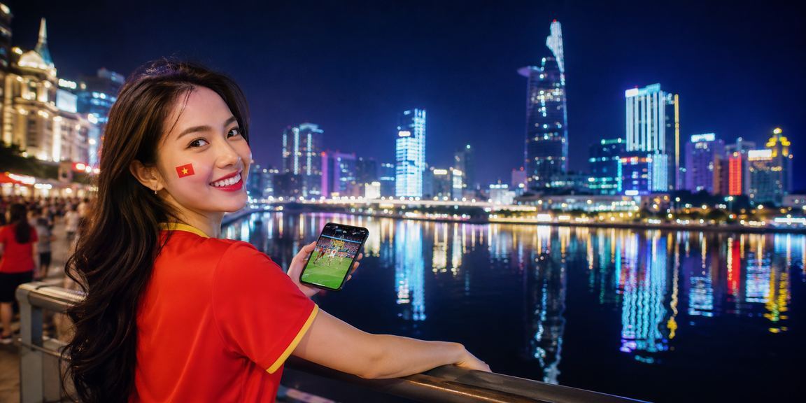 Người dùng tại TP. Hồ Chí Minh xem kèo bóng đá trực tuyến trên điện thoại